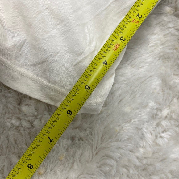 NWT Wildfox deep v-neck graphic tee t-shirt "lets get away from it all" LARGE - Picture 8 of 9